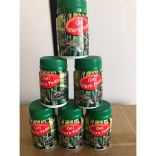 Pomada Creme Cura Gel Massagem Refrescante 12 unidades - 100g
