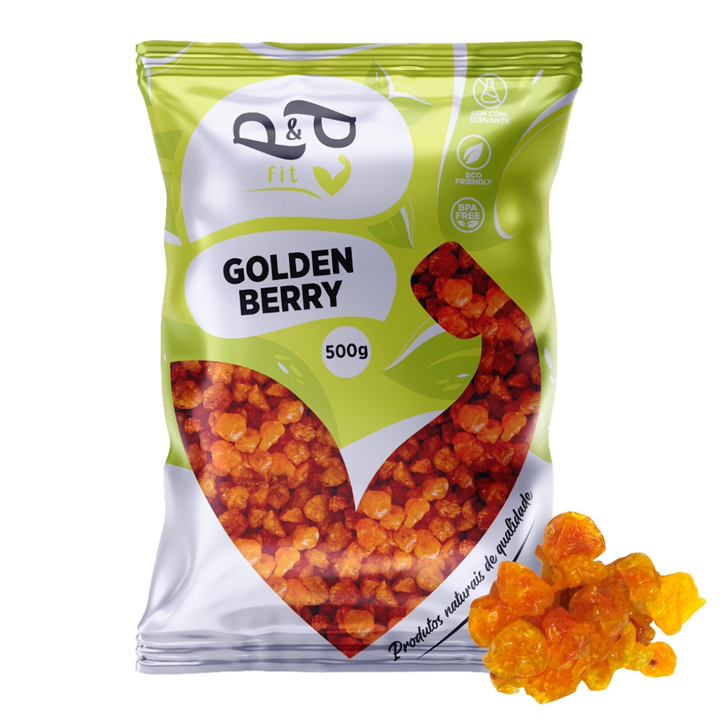 Goldenberry Desidratado 500g - P&P em Oferta na Shopee