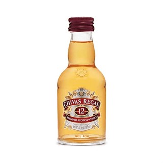 Whisky Importado Chivas Regal 12 anos Miniatura 50ml
