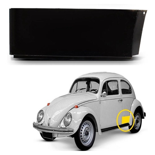 Remendo Inferior Lateral Traseira L. Esquerdo Fusca em Oferta na Shopee