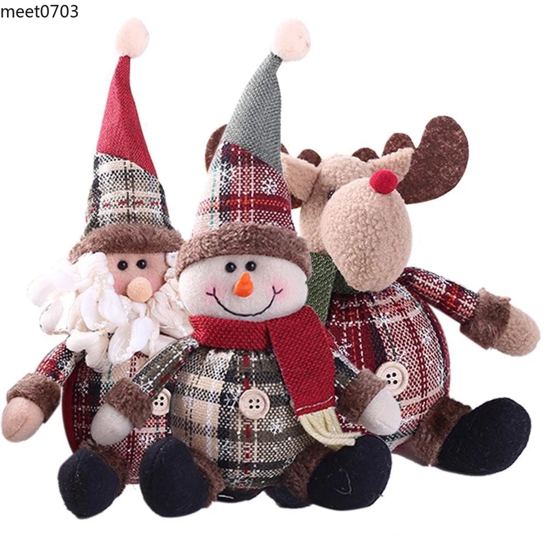 🎄 Ornamento Natalino: Papai Noel e Boneco de Neve!