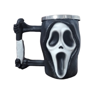 Caneca 3D Pânico Filme Terror Decorativa Presente Geek em Oferta na Shopee