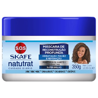 MASCARA RECONSTRUCAO PROFUNDA NATUTRAT SOS CUIDADO DIARIO 350G