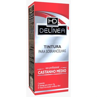 DELINEA TINTURA CASTANHO MEDIO 15GR