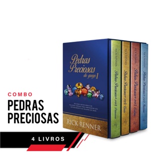 Box Pedras Preciosas do Grego 1 | Capa Dura | Rick Renner em Oferta na Shopee