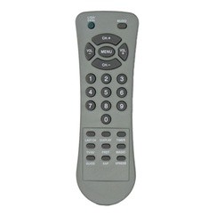 Controle Remoto Compatível Com Tv Philco Tubo Tv Antiga Lelong LE7168