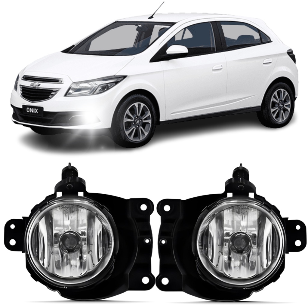 Farol Milha Chevrolet Onix 2012 2013 2014 2015 2016 2017 2018 2019 2020 em Oferta na Shopee