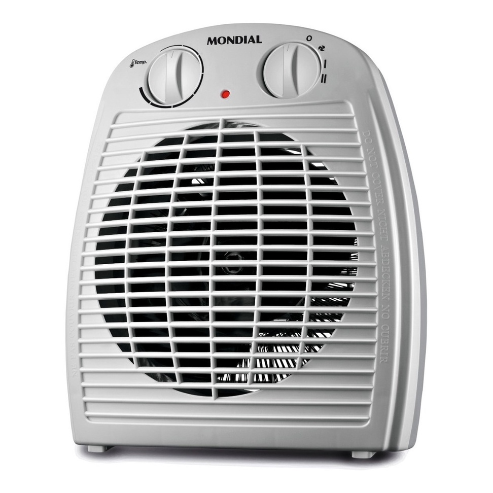 Aquecedor de Ar eletrico Mondial A-08 Termoventilação 1500w 127v