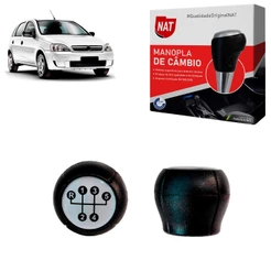Manopla de Câmbio Corsa Ano 2000 Até 2012 C/ 5 Marchas