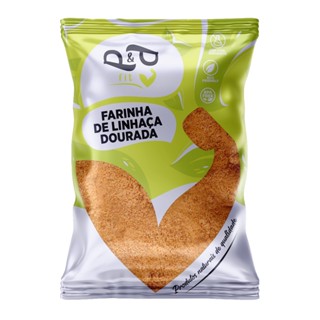 Farinha de Linhaça Dourada 100% Pura 100g - P&P