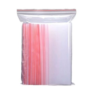 Saco plástico zip lock N06 hermético 12x17,3cm transparente pacote com 100 unidade Inoven