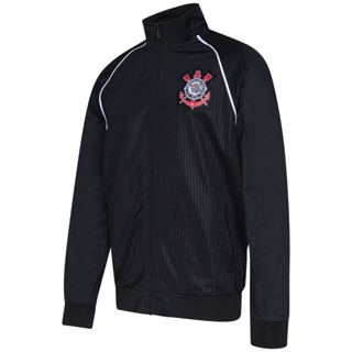 Jaqueta Corinthians Preta Masculina