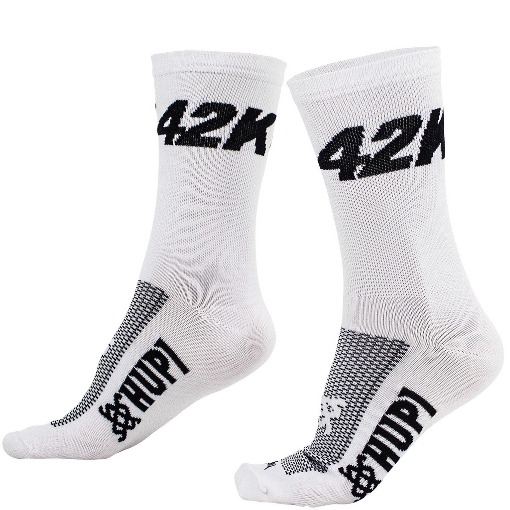 Meia Corrida HUPI 42K Branco - Men Clothes