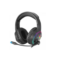 Headset Gamer RGB Blackfire Preto FORTREK P2 + Adap P3