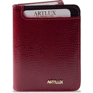 Carteira Couro Pequena Artlux 927 em Oferta na Shopee