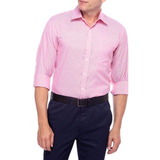 Camisa Social Masculina Rosa Detalhada