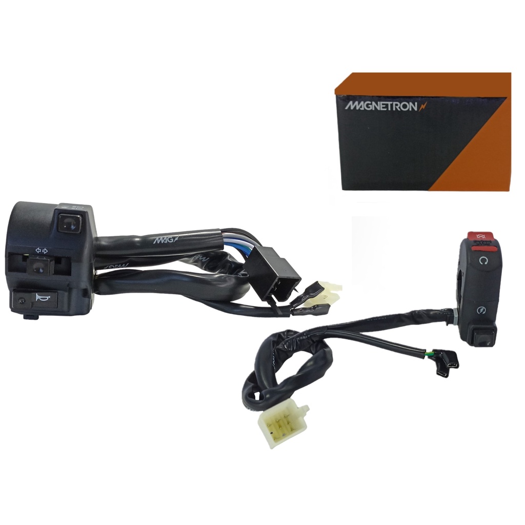 Kit Chave Punho Luz Partida Emergência Xr 250 Tornado 2006 2007 2008