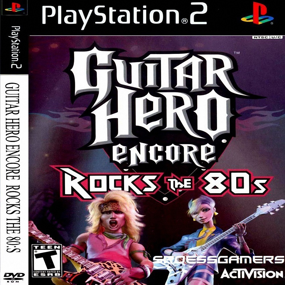 Guitar Hero 6 Encore Rocks The 80s Ps2 Spin-offs  Patch Me