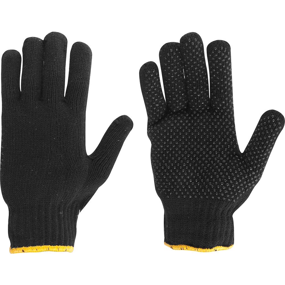 Luva Malha Algodão/Poliéster Preta Pigmentada 4 Fios Vonder em Oferta na Shopee