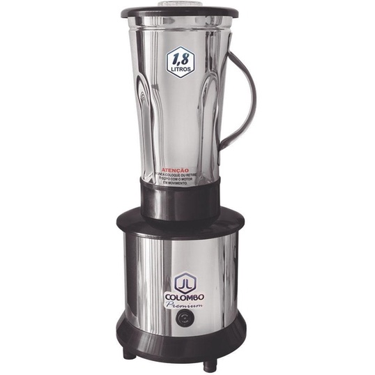 Liquidificador Industrial 1,8 Litro Alta Rotação Inox - 110V