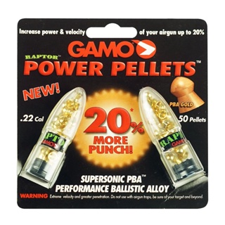 Chumbinho De Ouro 18K Gamo Raptor Power Pellets PBA 25 5,5MM em Oferta na Shopee