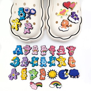 urso colorido jibbitz crocs plataforma pin crocs pins para crocs botons para crocs acessórios crocs linha charme acessórios exclusivos para sapatos Favores de festa que as crianças preferem