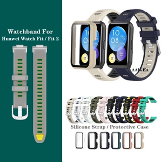 Capa Protetora/Faixa De Alça De Silicone Para O Relógio Huawei Watch Fit 2 fit2 em Oferta na Shopee