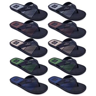 Kit 10 Pares Chinelo Sandália Masculino Adulto Básico Borracha Original Strada Classic Revenda S01 em Oferta na Shopee