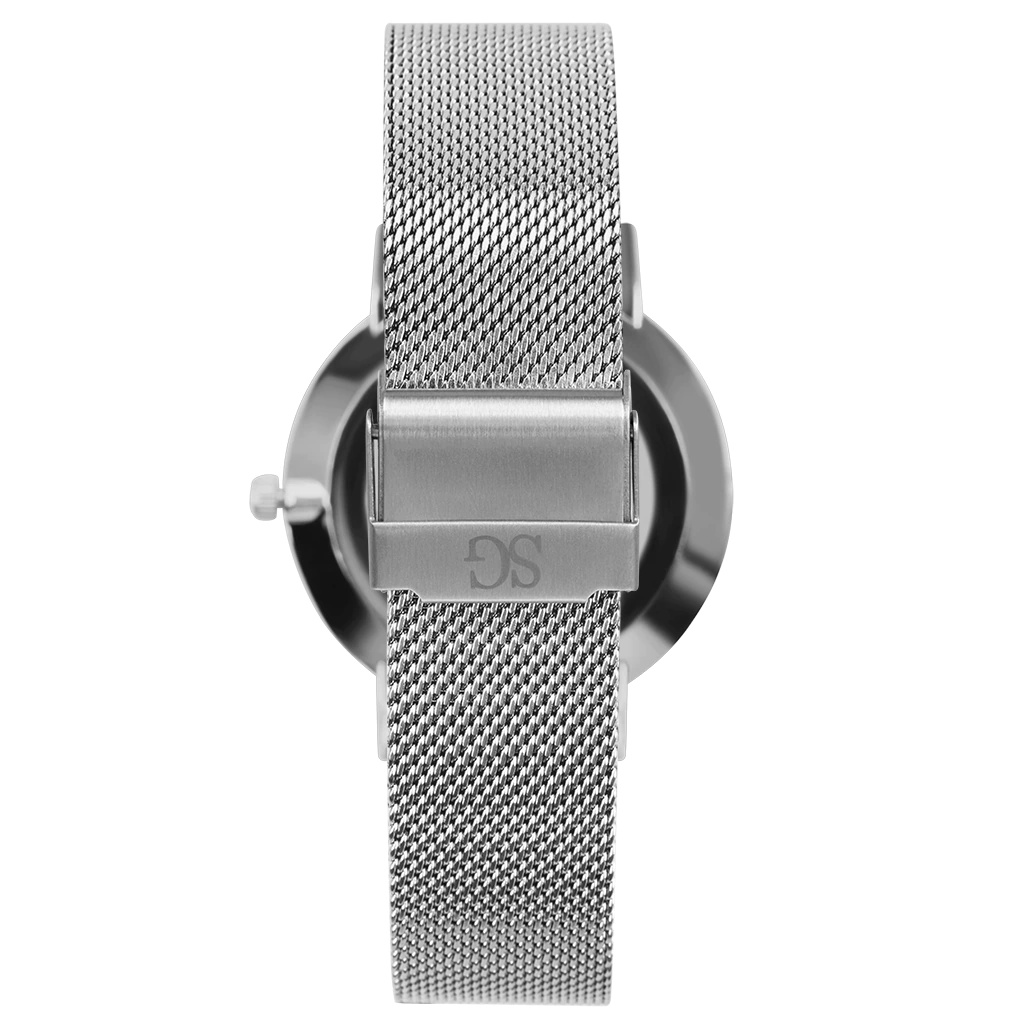 Detalhes do Relógio Feminino Prata Saint Germain Harlem Silver 32mm