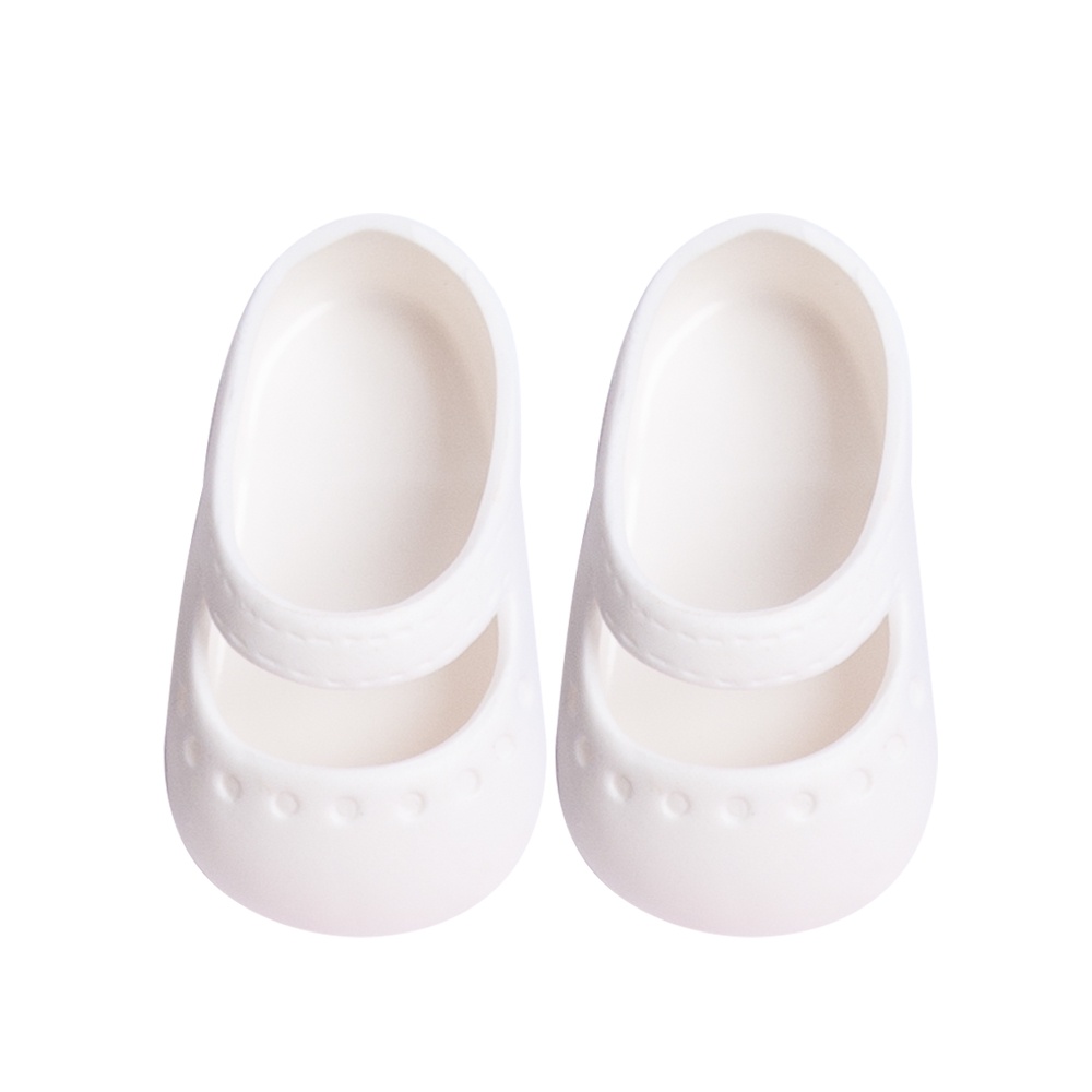 Sapatinho De Boneca Sapatilha Sola 7cm Branco em Oferta na Shopee