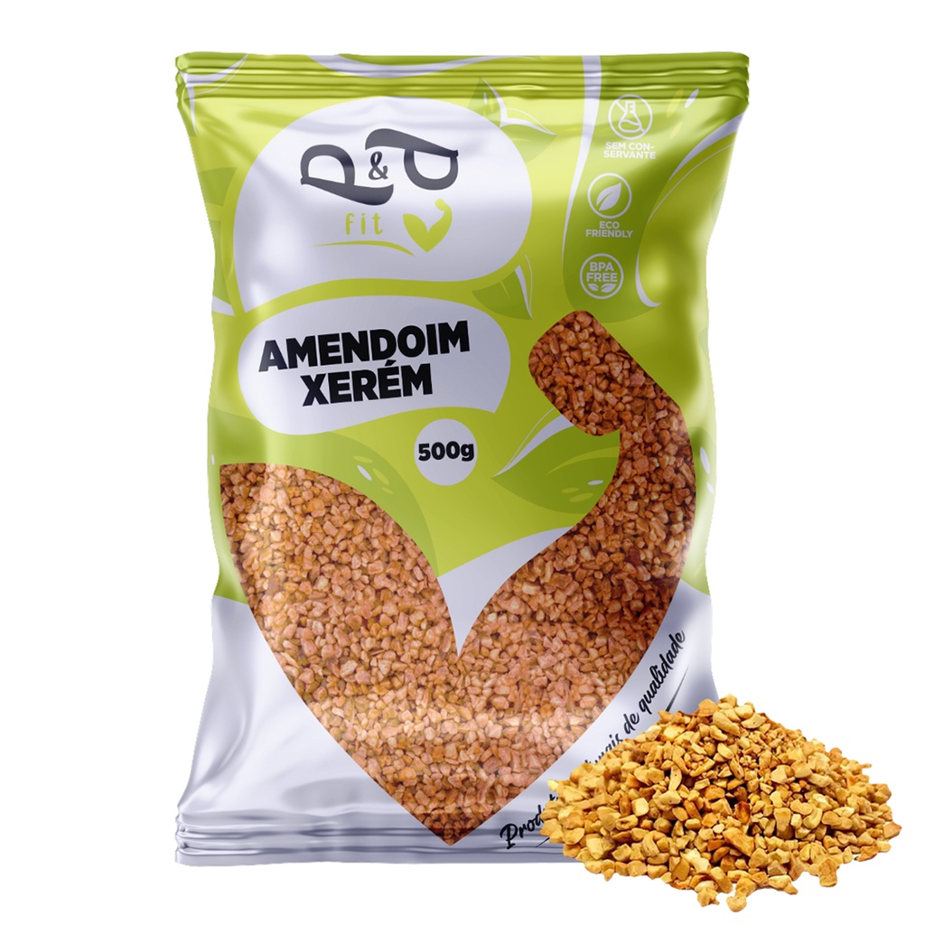 Amendoim Xerém - 500g - P&P em Oferta na Shopee