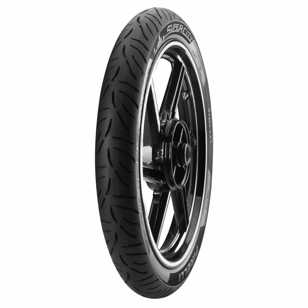 Pneu Pirelli Supercity 2.75-18 42P TT CG125 / TITAN125 / YBR125 Dianteiro