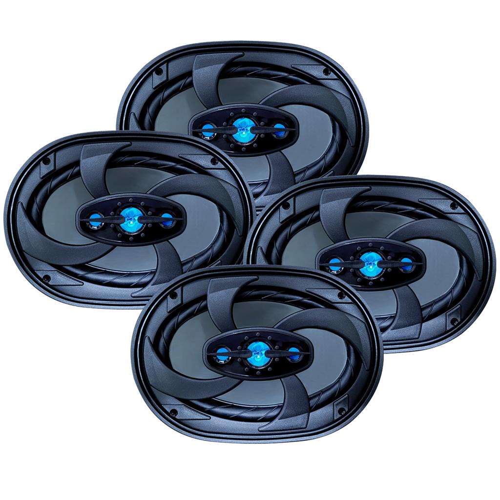 Kit 4 Alto-falantes Orion Maritimo 6x9 - 100W 4 Ohms Marinizado Som para barcos, Lanchas, Iates