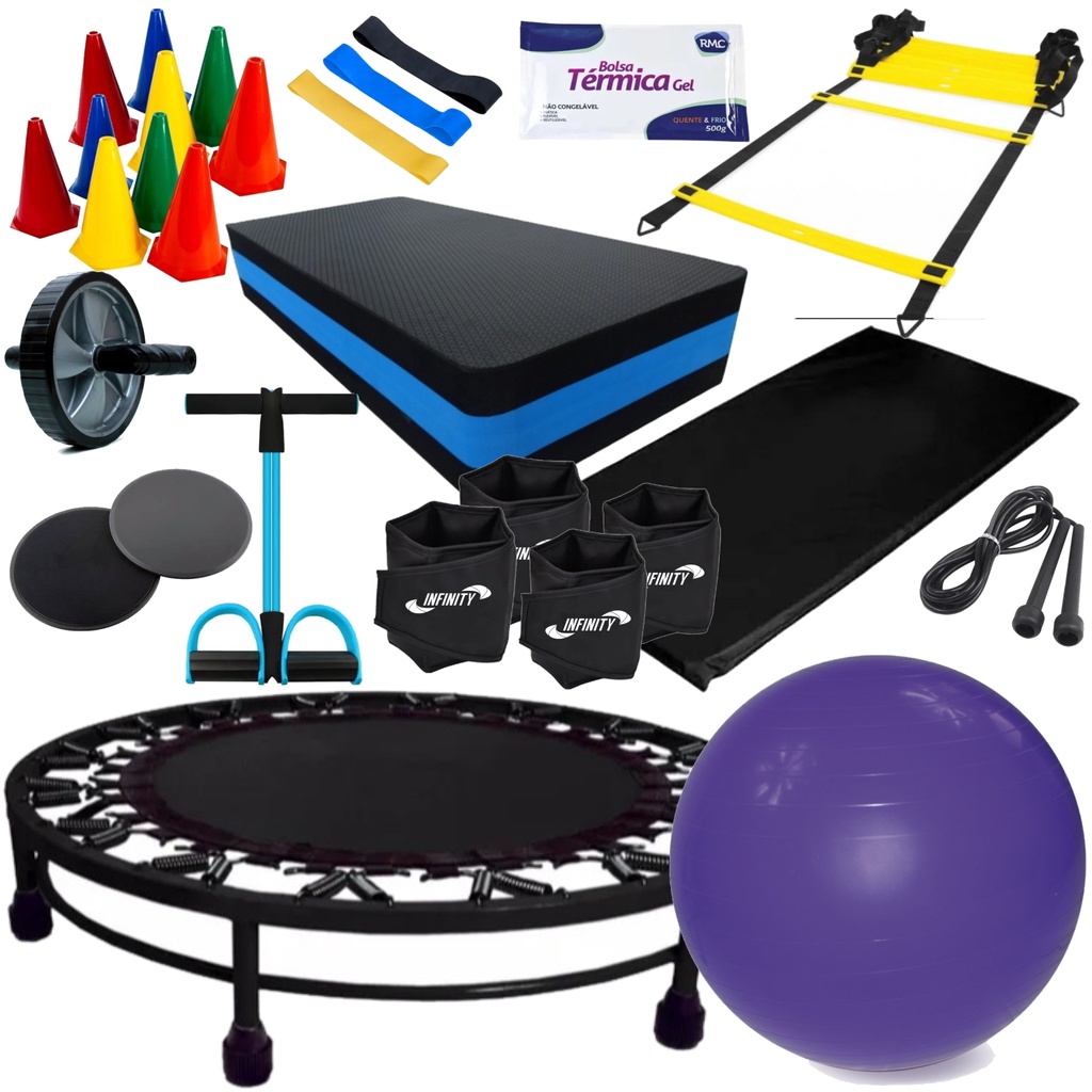 Kit Funcional Treino Completo Agilidade e Funcional One Life Sports® | Academia Casa