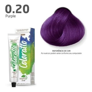 Coloração Permanente Sem Amônia Nº 0.20 Nova Coloratto 60g