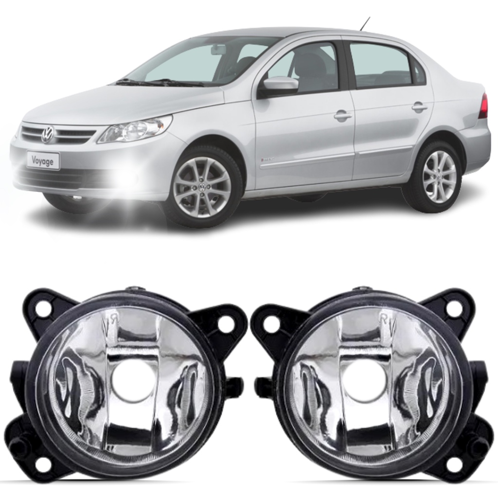 Farol Milha Volkswagen Voyage G5 2009 2010 2011 2012 em Oferta na Shopee