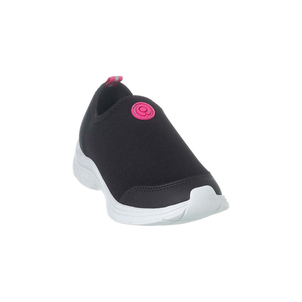 Tênis Infantil Feminino Ortopé Joy Comfy Preto e Pink - Baby & Kids Fashion