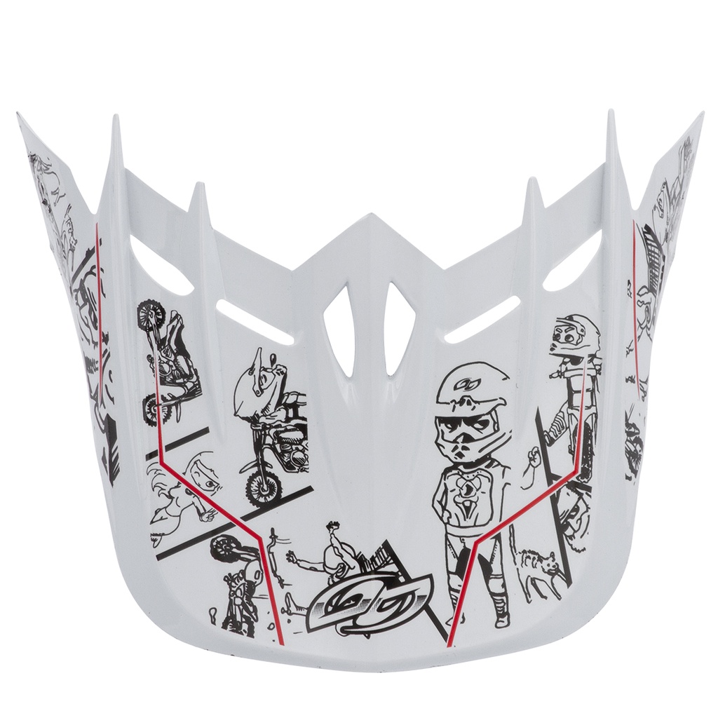 Pala Capacete Original Pro Tork Cross Kids Cartoon Racing Nf