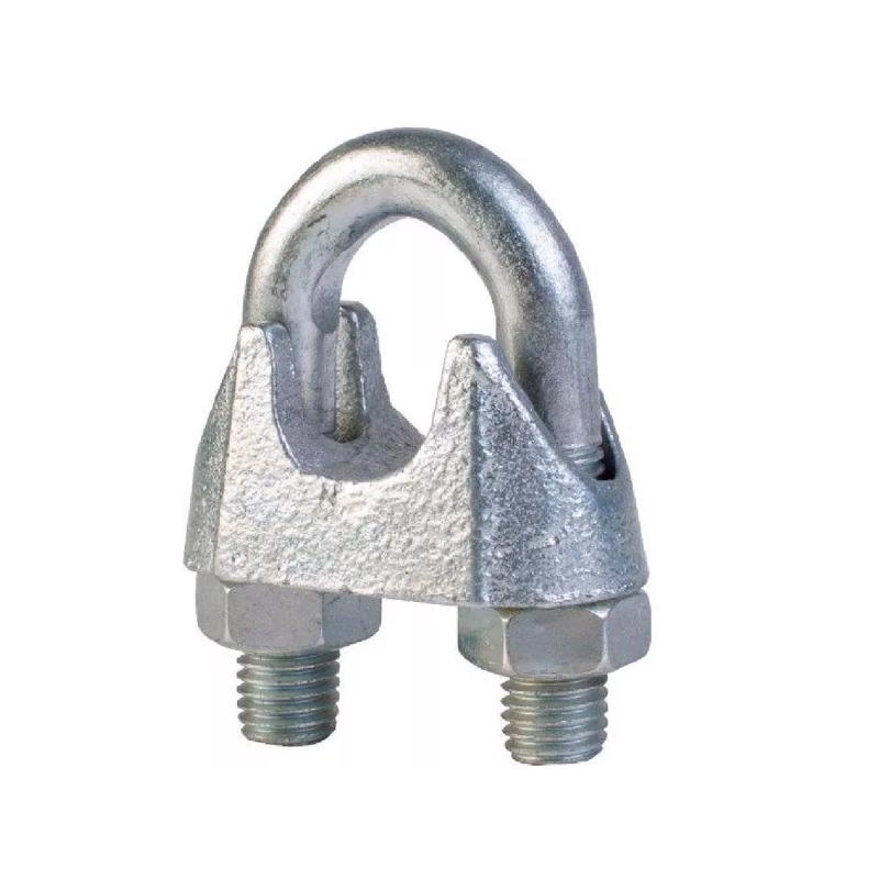 Clips Grampo Galvanizado Para Cabo De Aço Vários Tamanhos Multiuso Fixa em Oferta na Shopee