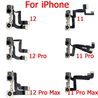 Nova Câmera Frontal Original Para iPhone 11 12 Pro 11Pro 12Pro Max Flex Cable Facing Replacement Parts em Oferta na Shopee