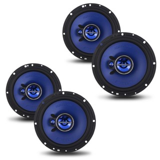 Alto Falantes 6 Polegadas Triaxial Hurricane 100WRMS Par