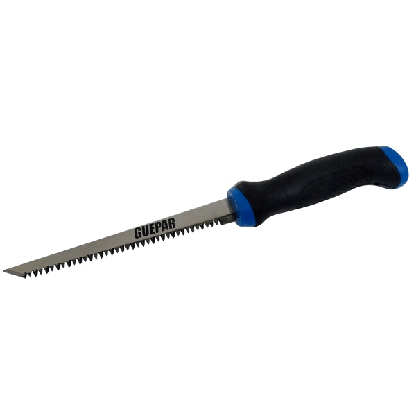 Serrote drywall guepar 150mm cabo de plástico emborrachado