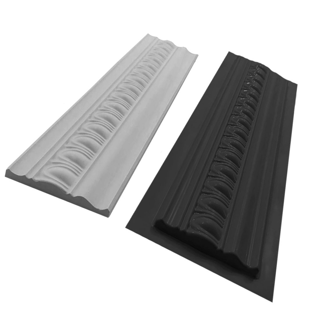 Forma Para Moldura Rodateto Rodapé Em Gesso - Mo09