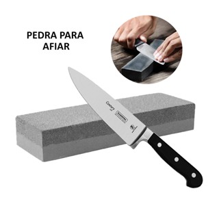 Pedra Afiar Amolar Facas Lâminas 8" 20cm