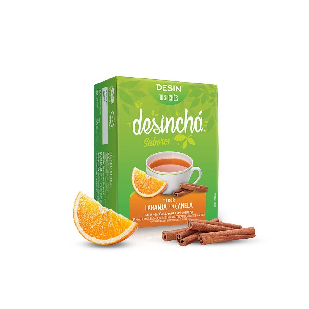 Desinchá 10 - Laranja com Canela em Oferta na Shopee