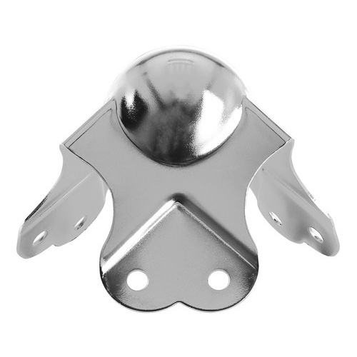 Kit Com 8 Canto Bola De Aço Cromado Resistente Grande Com 6 Furos Para Case LU-C30 Luminos em Oferta na Shopee