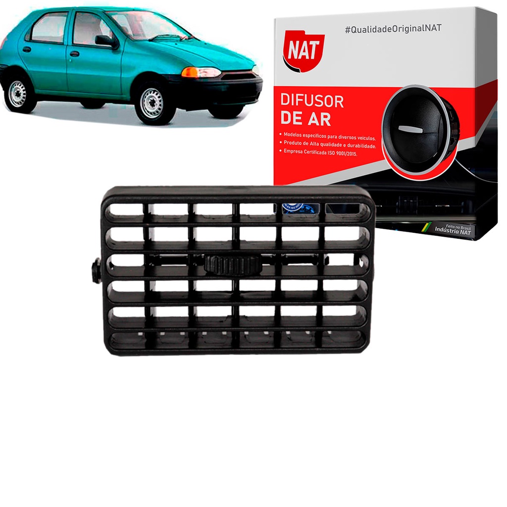 Difusor Saida De Ar Fiat  Palio 1996 Ate 2002 Central em Oferta na Shopee