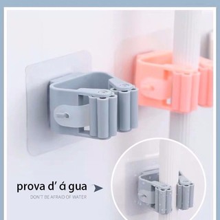 Suporte para Vassouras e Rodo Suporte de Parede Fortalecer Gancho de Cozinha Banheiro Racks em Oferta na Shopee
