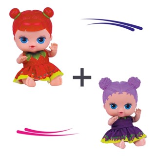 Boneca Frutinhas Uva E Morango C Cheirinho