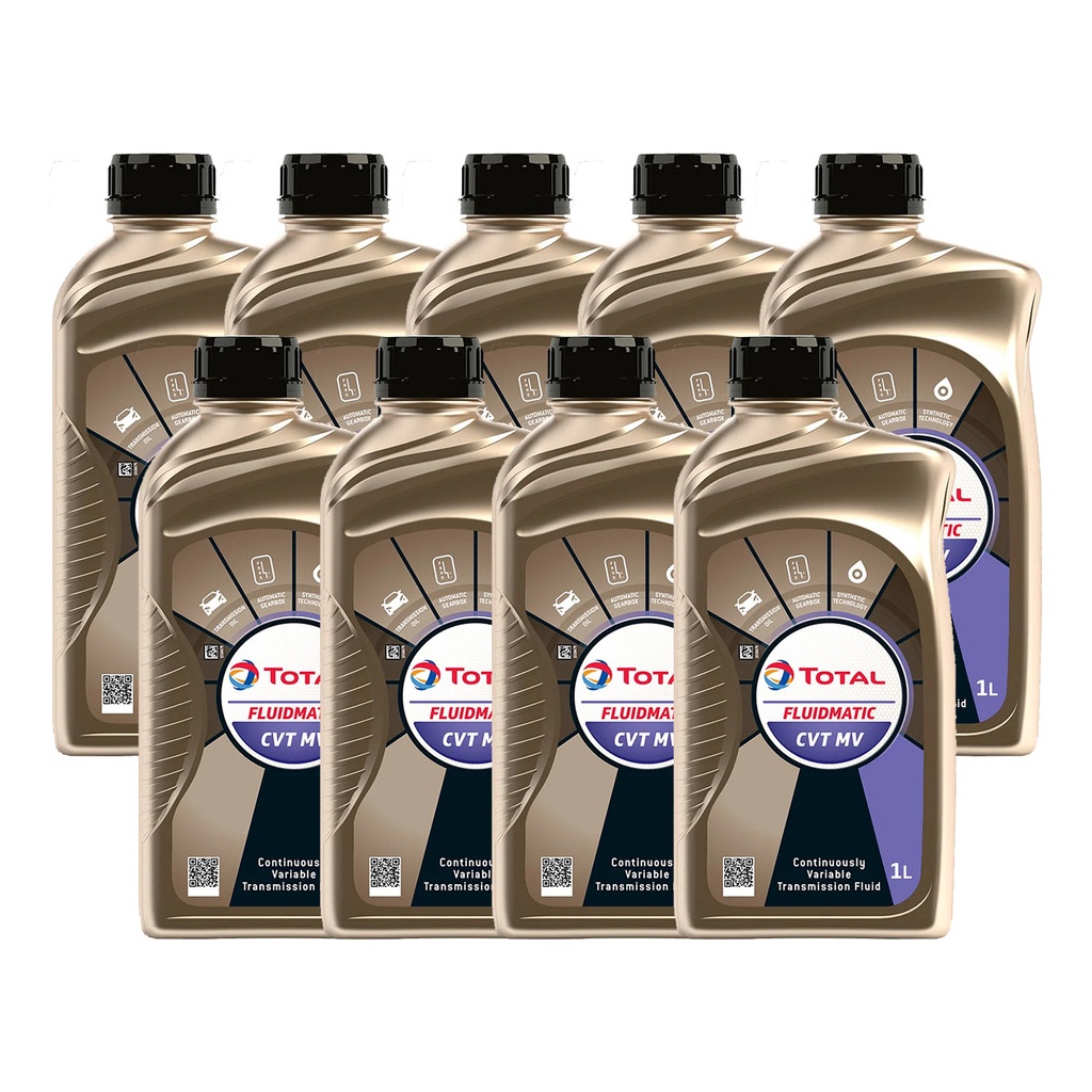 Kit 9 Total fluido de transmissao CVT MV Sintetico